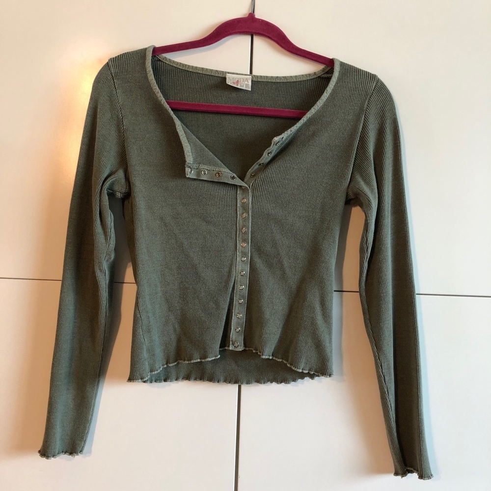 MODA INT’L  LONG SLEEVE SHIRT
